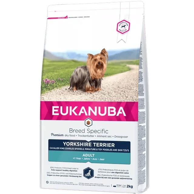 EUKANUBA Adult kanalihaga yorkshire terjeritele 2 kg