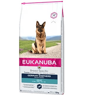 EUKANUBA Adult kanalihaga saksa lambakoertele 12 kg