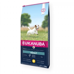 EUKANUBA Adult kanalihaga väikestele koertele 12 kg