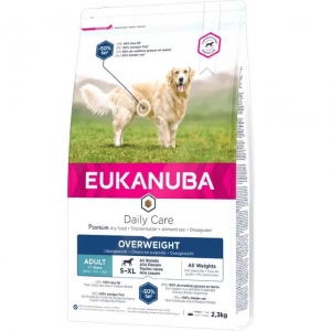 EUKANUBA Adult kanalihaga ülekaalulistele koertele 2.3 kg