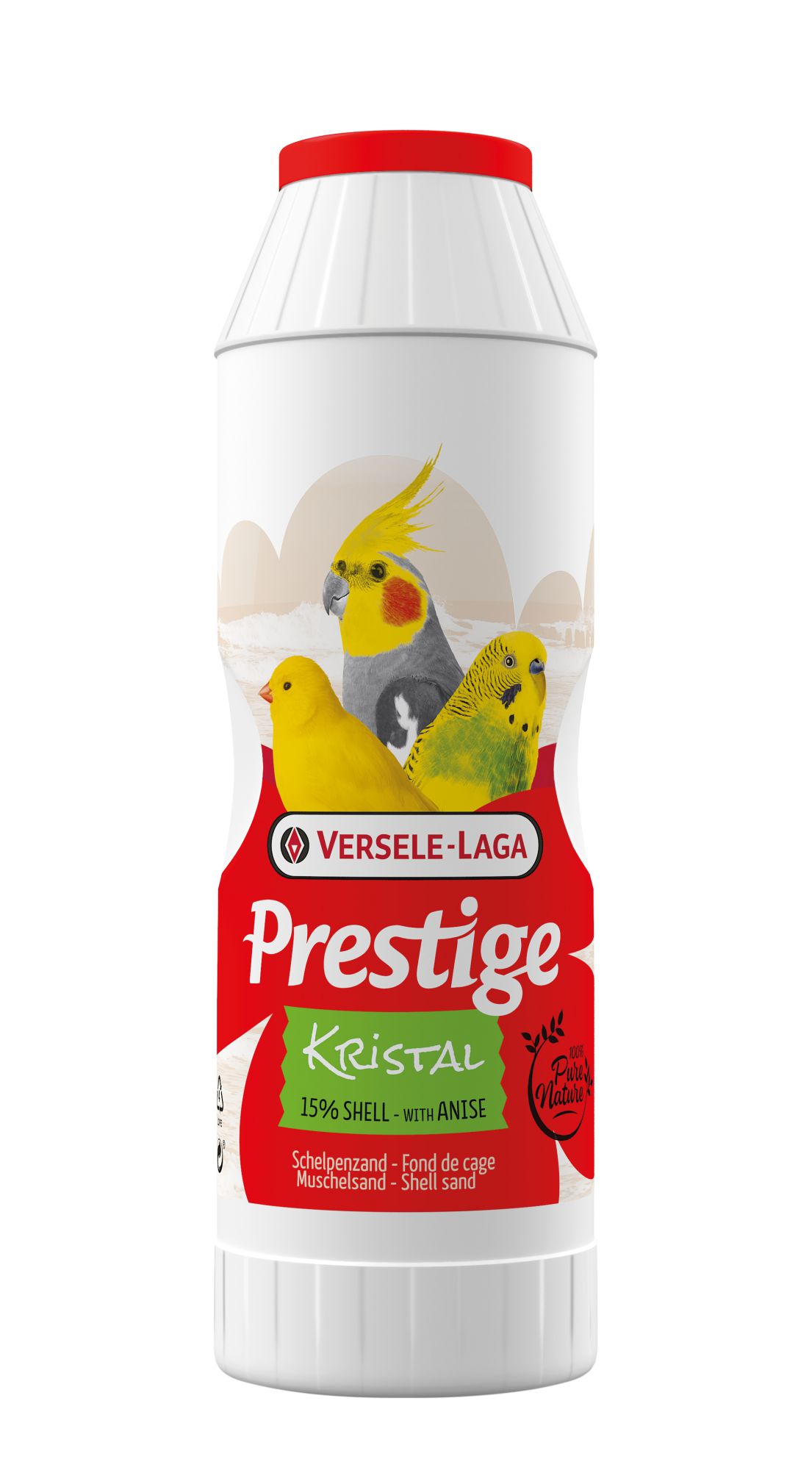 Prestige Shell Sand Kristal - dredger White shell sand 2kg