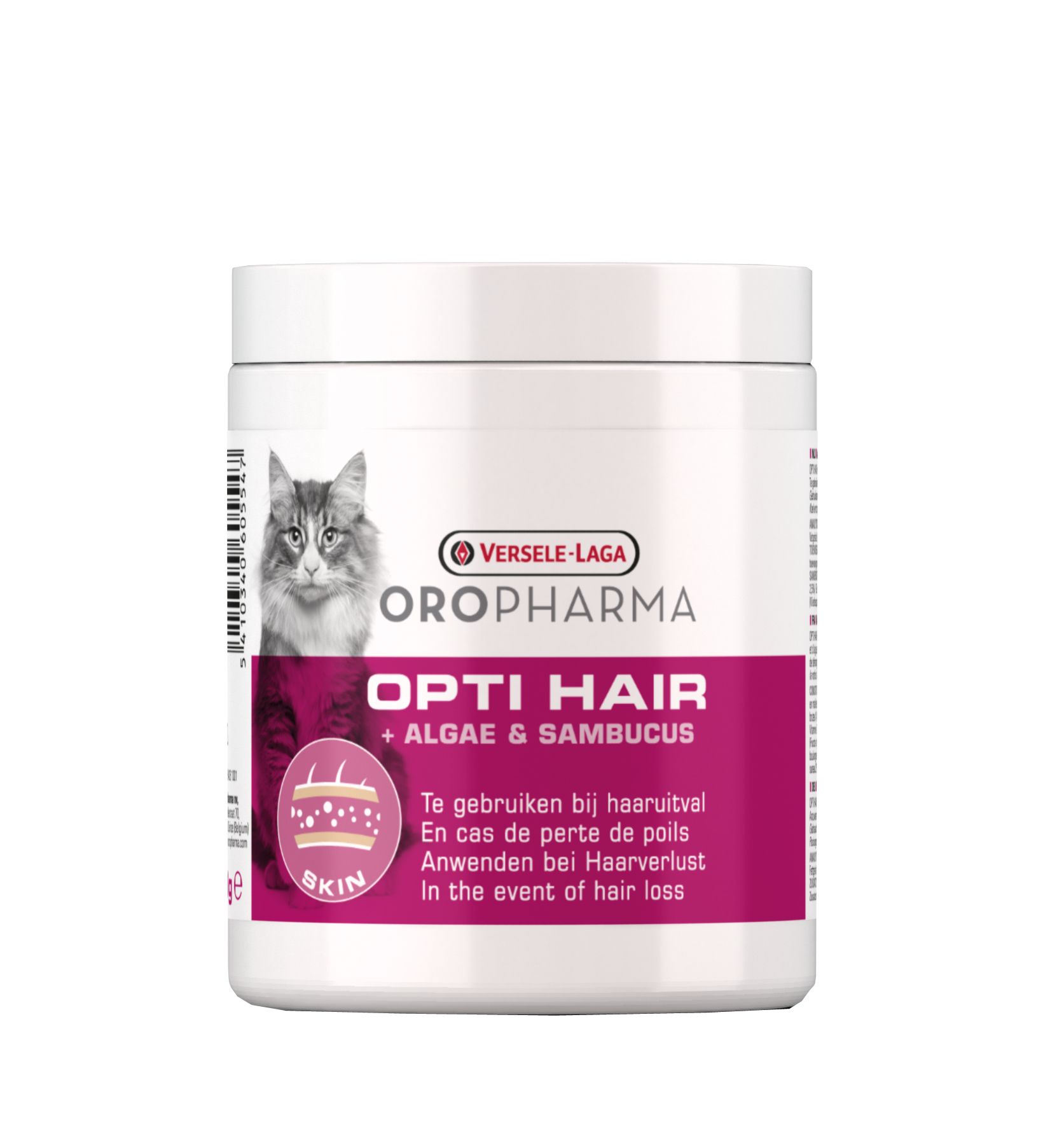 Oropharma Opti Hair Dietary supplement against hairloss - cats 130g