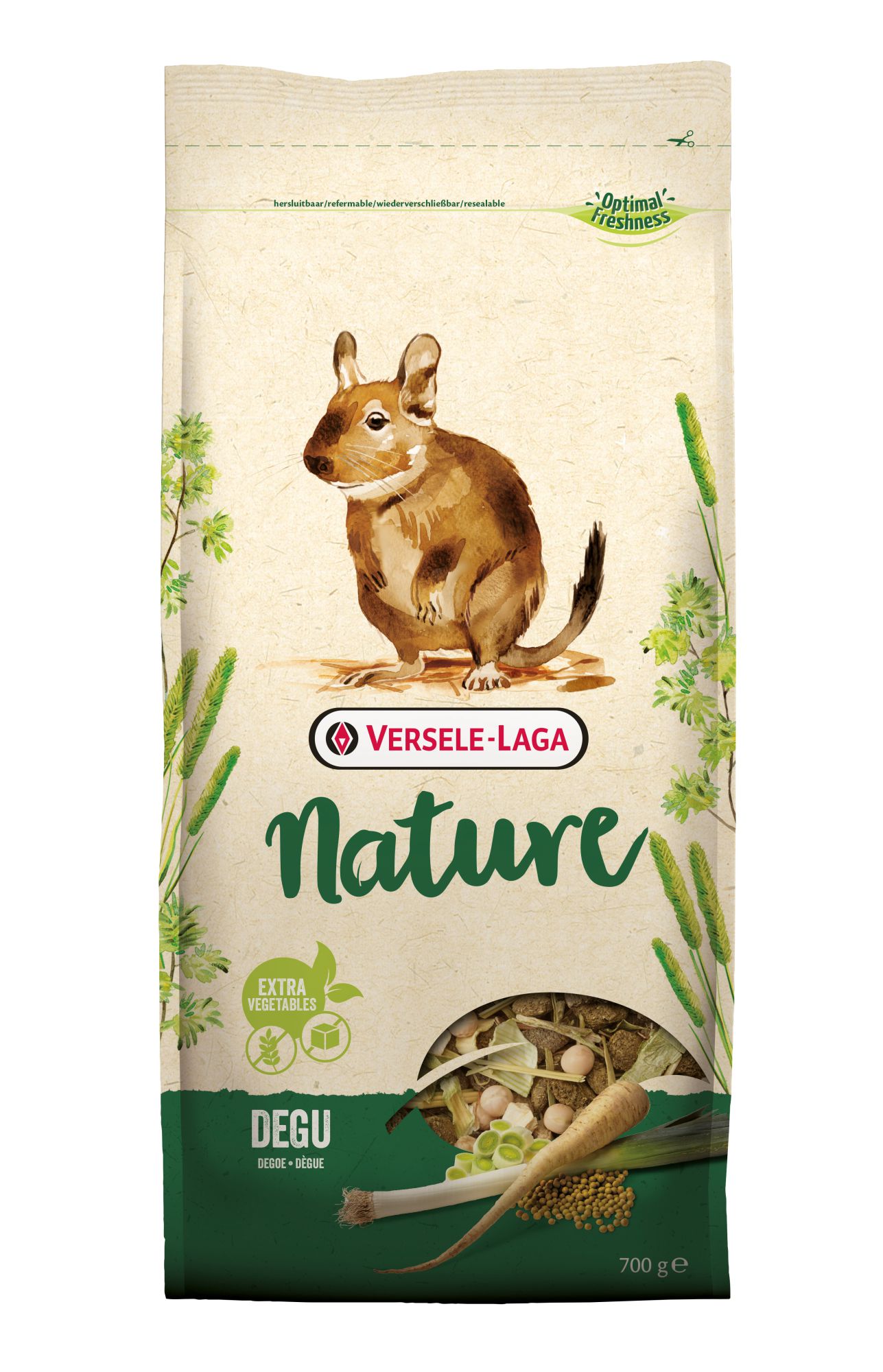 Nature Degu Varied, high-fibre mixture for degus 700g