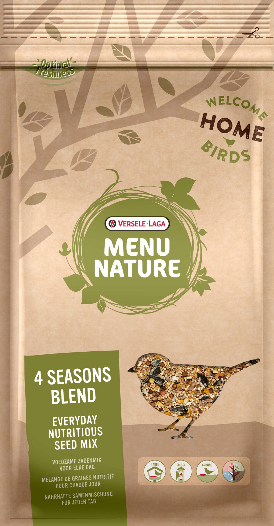 Menu Nature 4 Seasons Blend Nutritionally sound feed for every day 1kg