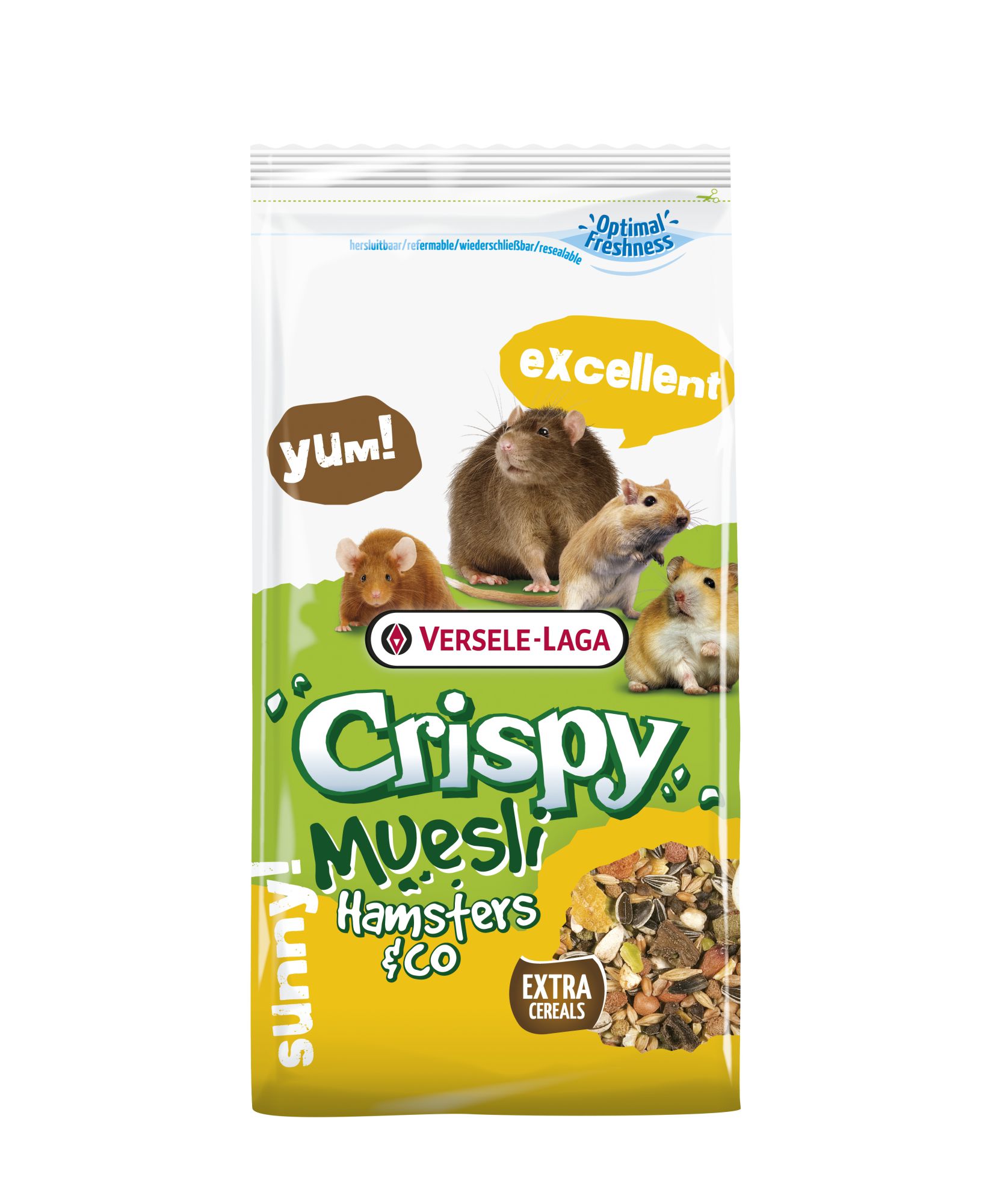 CRISPY Muesli Hamsters&Co 1kg