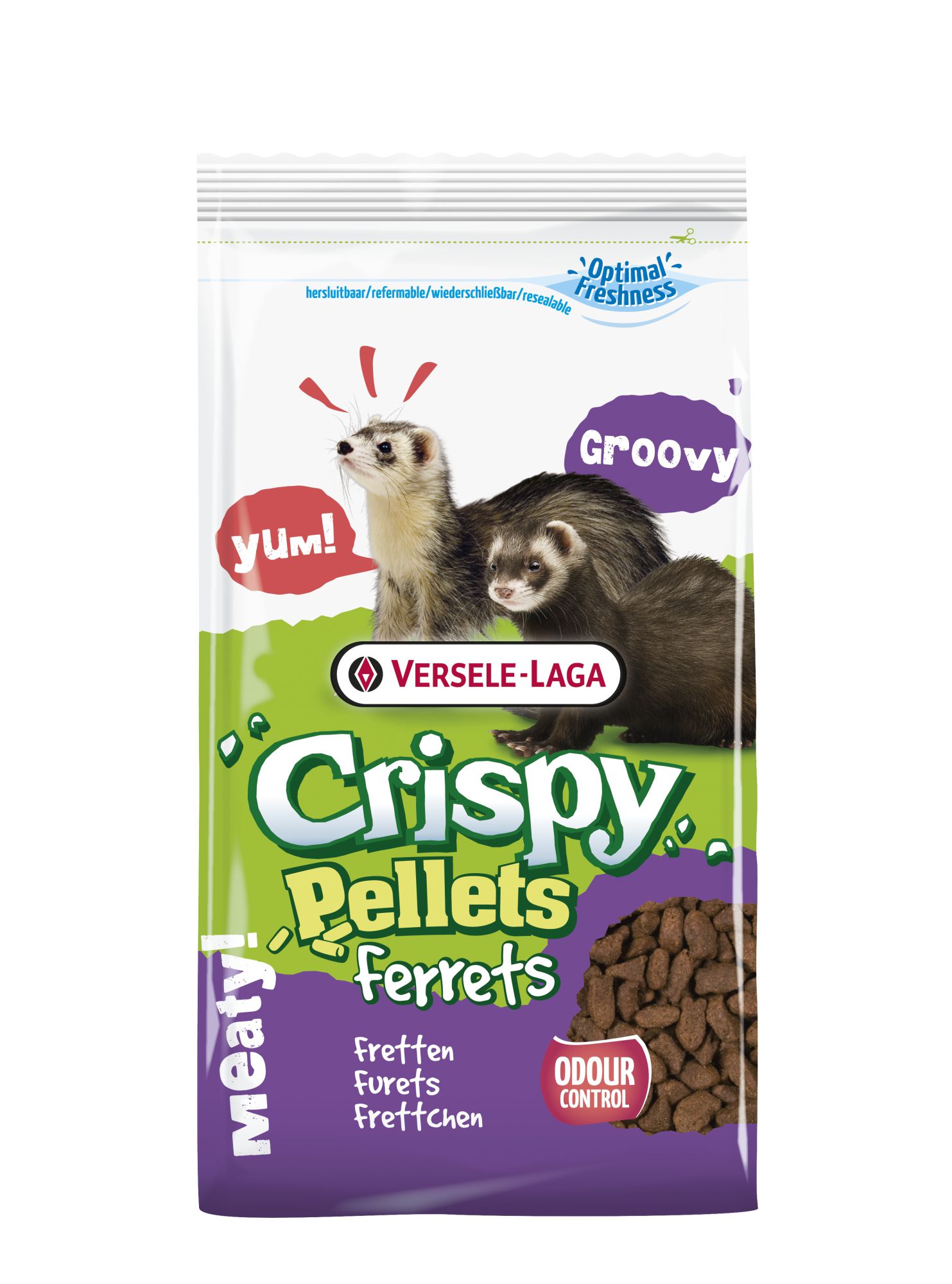 Crispy Pellets - Ferrets Tasty pellet food, high in animal proteins, for ferrets 700g