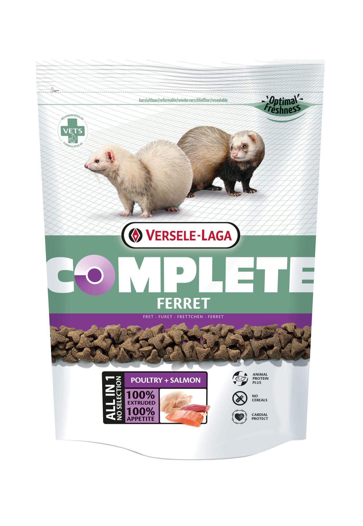 Complete Ferret Protein-rich chunks for ferrets 750g