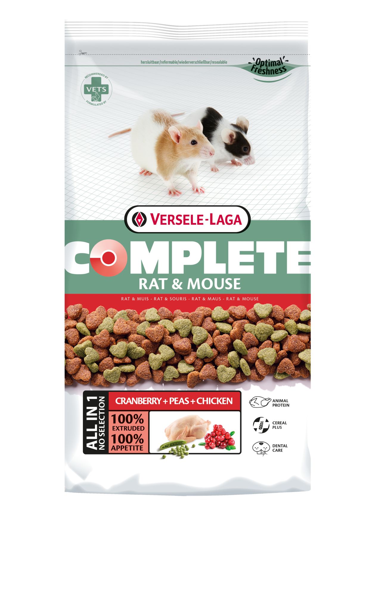 Complete Rat & Mouse Protein-rich chunks for rats and mice 2kg