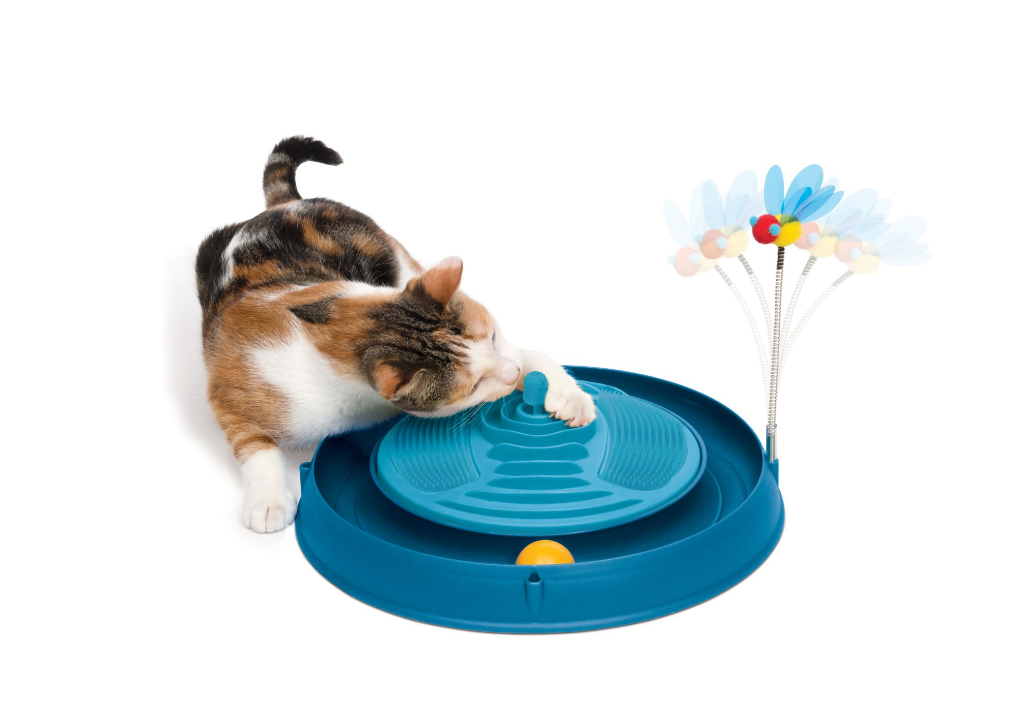 Kassi mänguasi Catit Circuit Ball Toy with Catnip