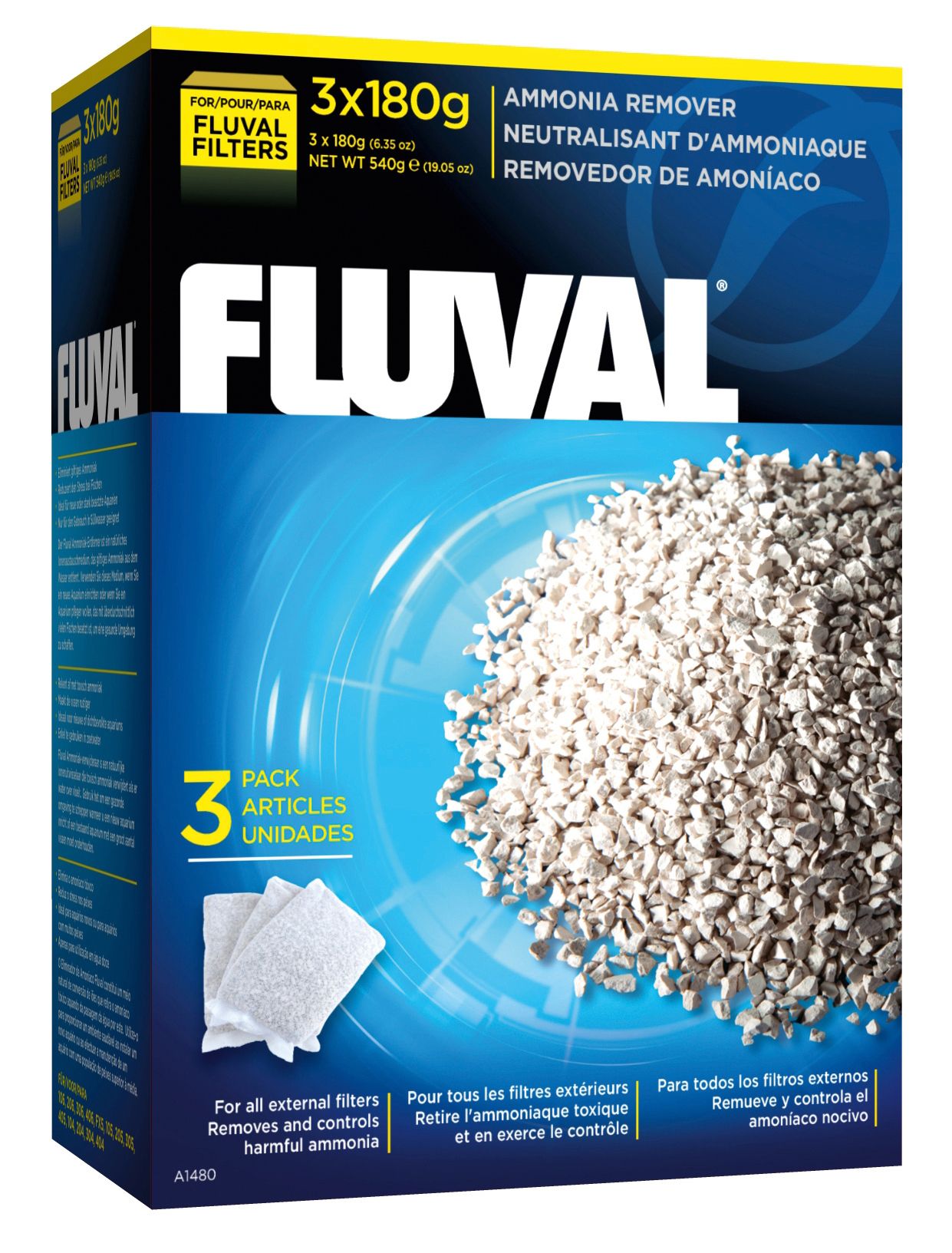 Fluval Ammonia Remover 540Gram-V