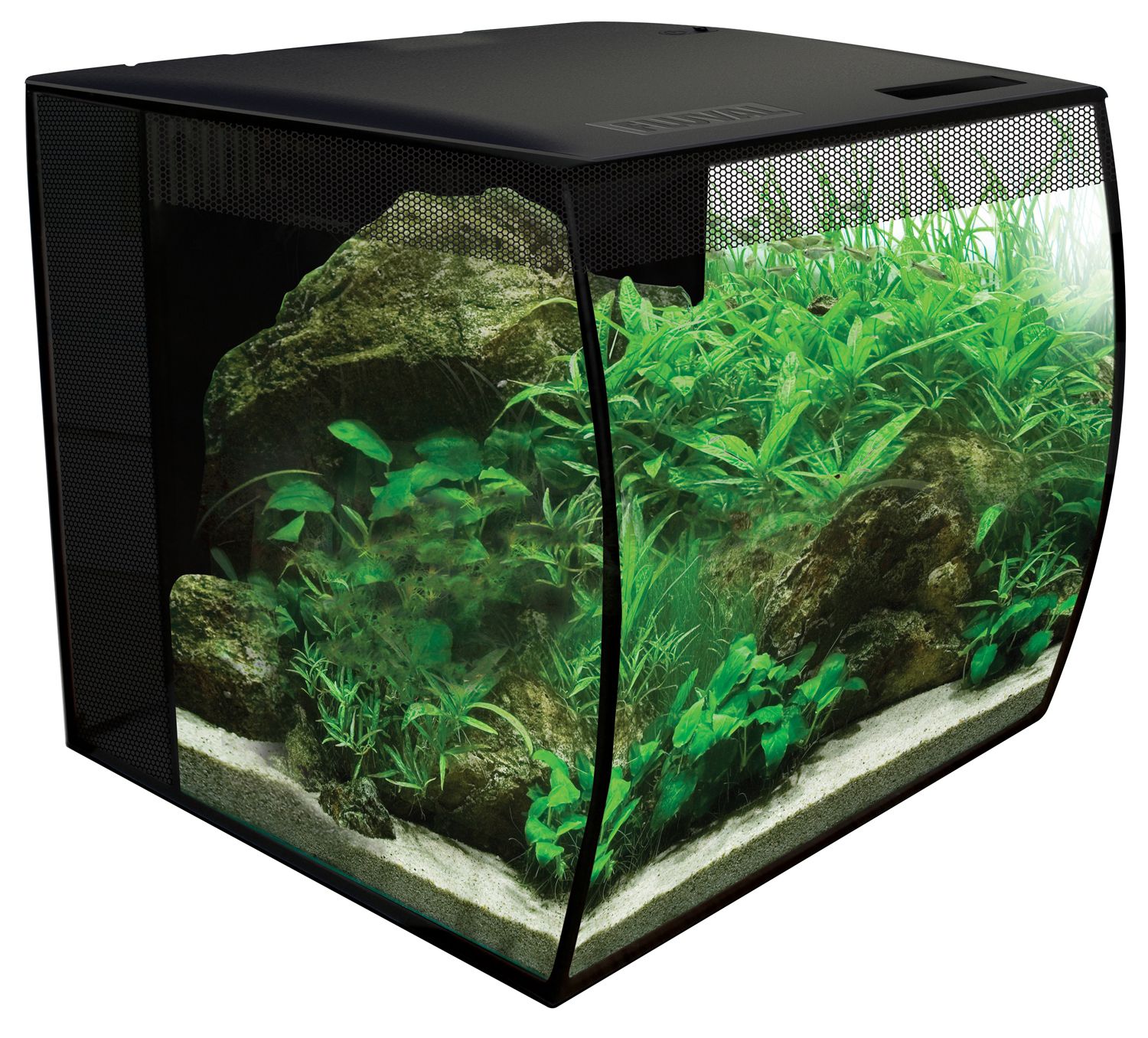 Akvaarium Fluval Flex 34L must