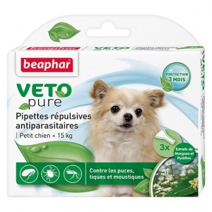 BE-Veto SpotOn Dogs 15kg N3 peletustilgad parasiitide vastu -koer