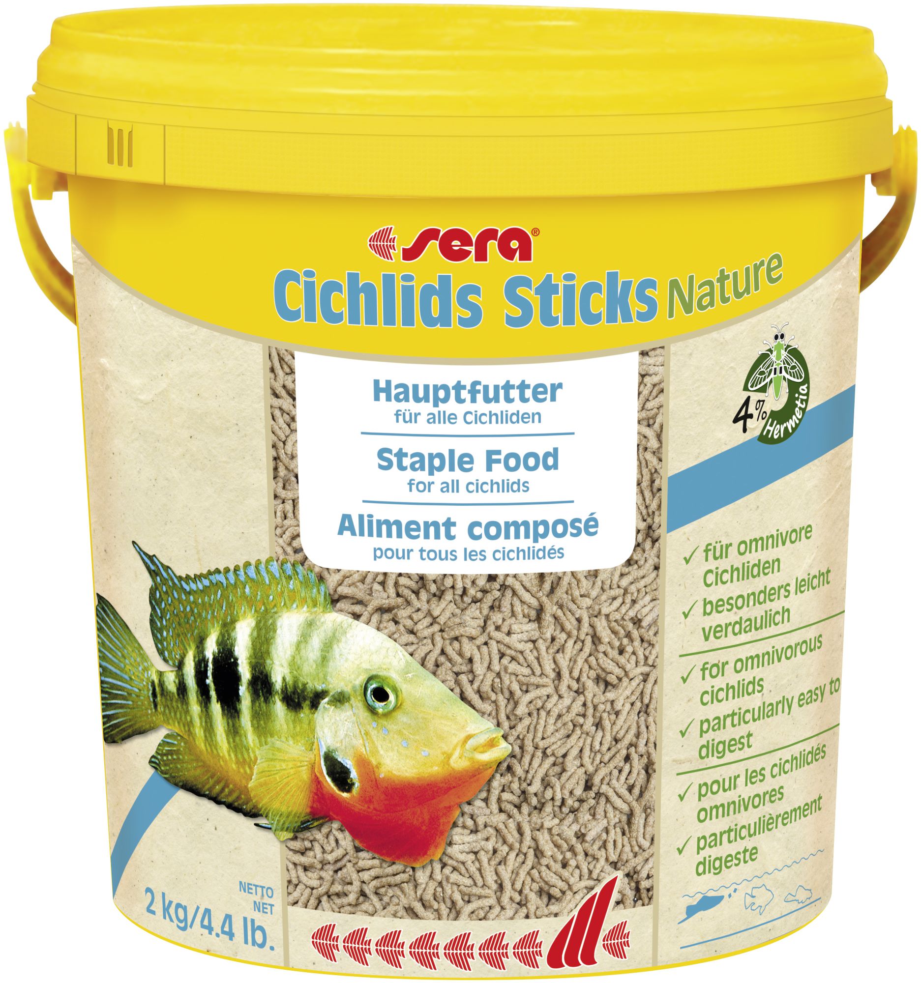 Sera Cichlid-sticks Nature 10000ml/2kg