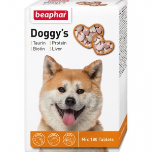 BE-Doggys mix 180tb taurine+biotin+protein+liver