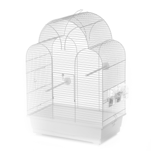 BirdCage Sonia P026 63x45x28cm valge