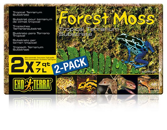 Terrariumi substraat Forest Moss 500g.