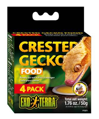 EX Crested Gecko Food 4 pcs.