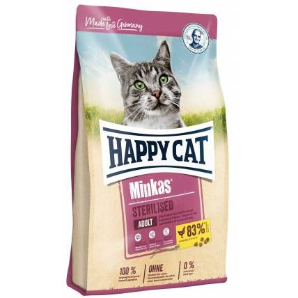 Happy Cat Minkas Sterilised Geflugel 10kg