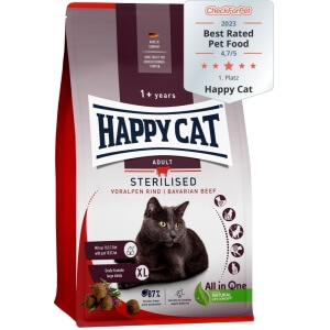 Happy Cat Sterilised Voralpen-Rind 10kg