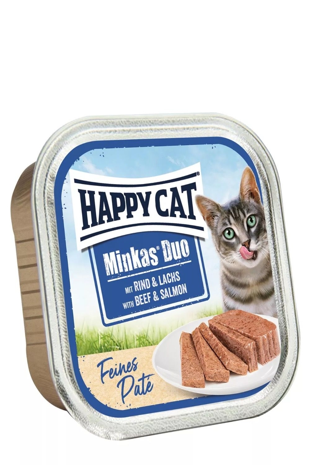 Happy Cat Duo Menu Rind & Dorsch 16x100g