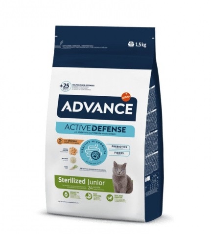 Advance Cat Sterilized Junior Chicken&Rice 1,5kg