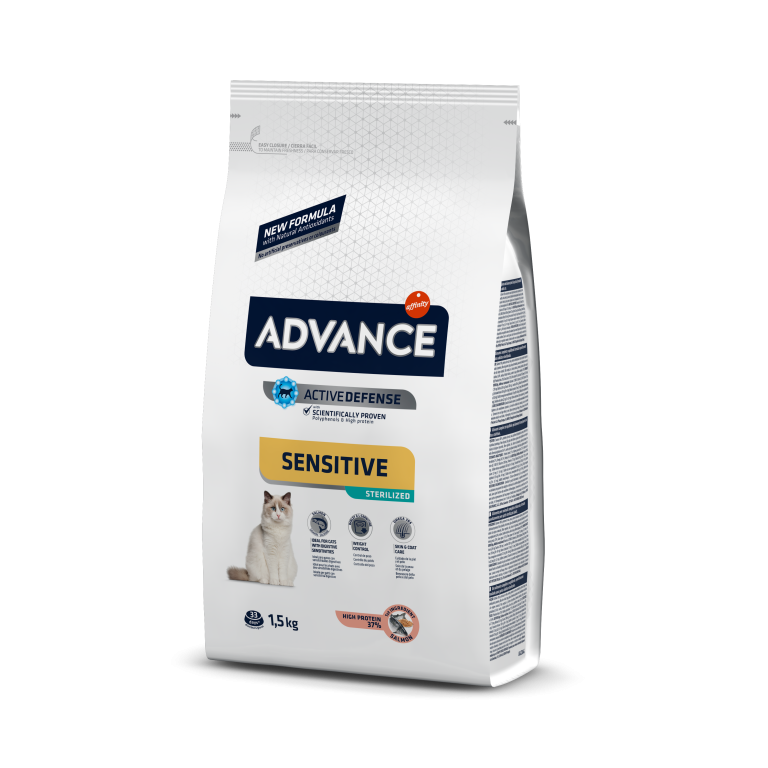 Advance Cat Sterilized Salmon Sensitive 1,5kg