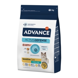 Advance Cat Sterilized Sensitive Salmon&Rice 3kg