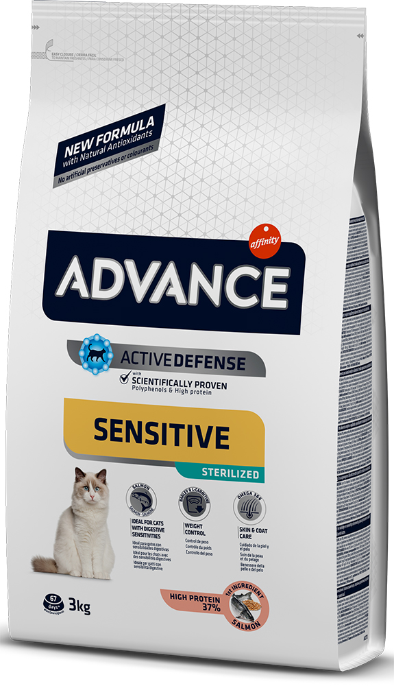 Advance Cat Sterilized Salmon Sensitive 3kg