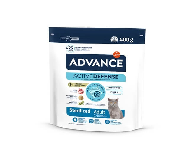 Advance Cat Sterilized Turkey&Barley 0,4kg