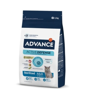 Advance Cat Sterilized Turkey&Barley 1,5kg