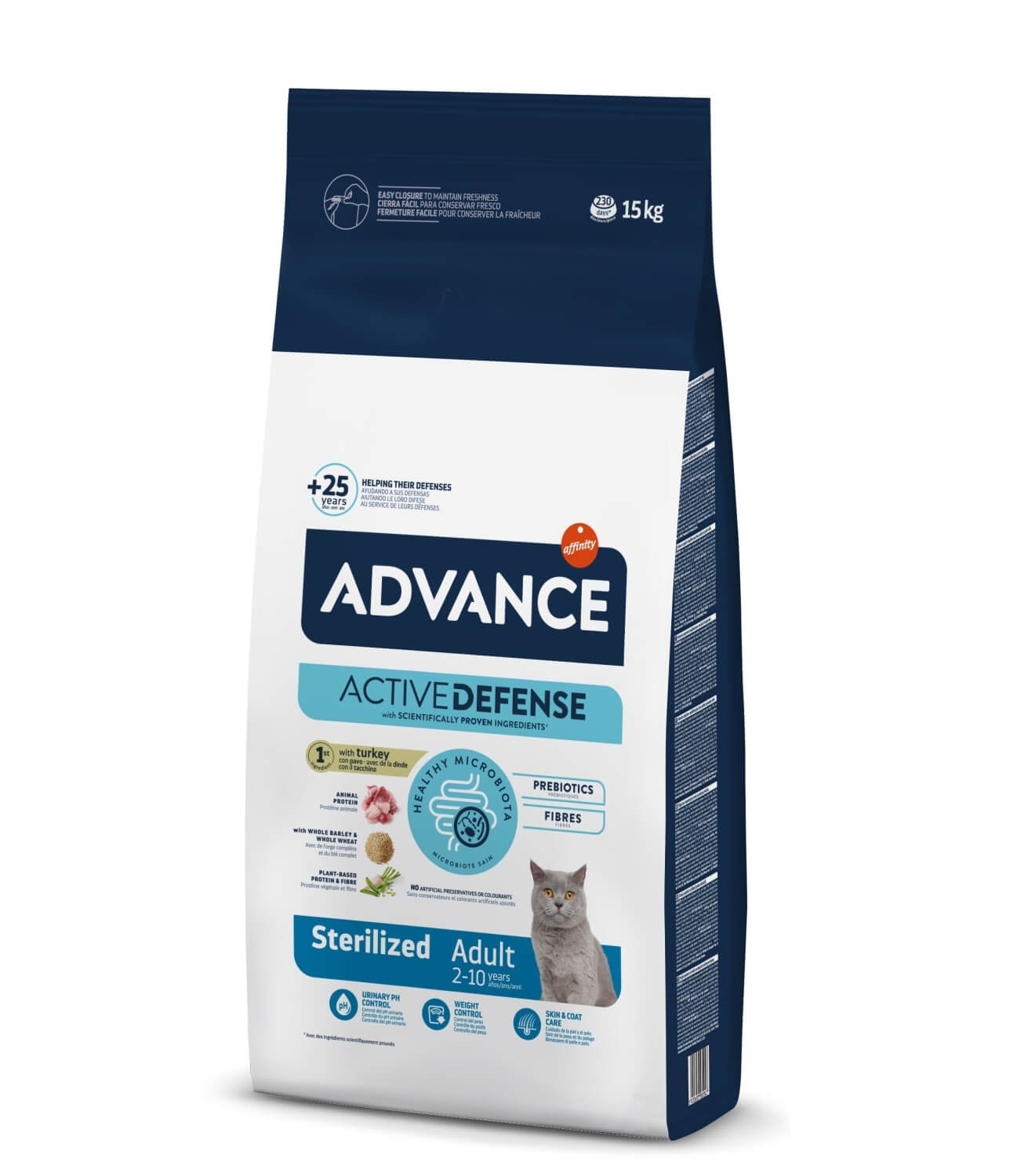 Advance Cat Sterilized Turkey&Barley 15kg