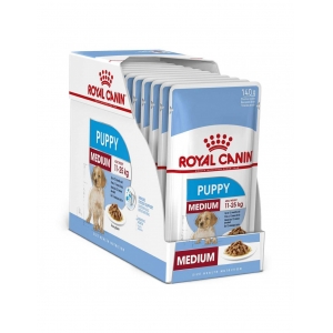 Royal Canin SHN Medium Puppy Wet 140g x 10 tk