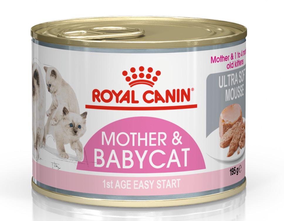 Royal Canin FHN Mother&Babycat Ultra Soft Mousse 4x195g