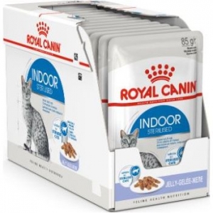 Royal Canin Sterilised Indoor WET in jelly 85g x 12 tk