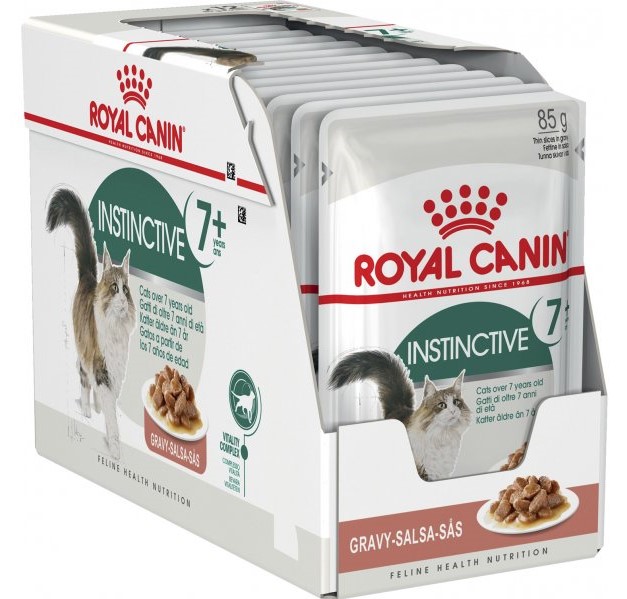 Royal Canin FHN Instinctive +7 in Gravy 85g x 12 tk