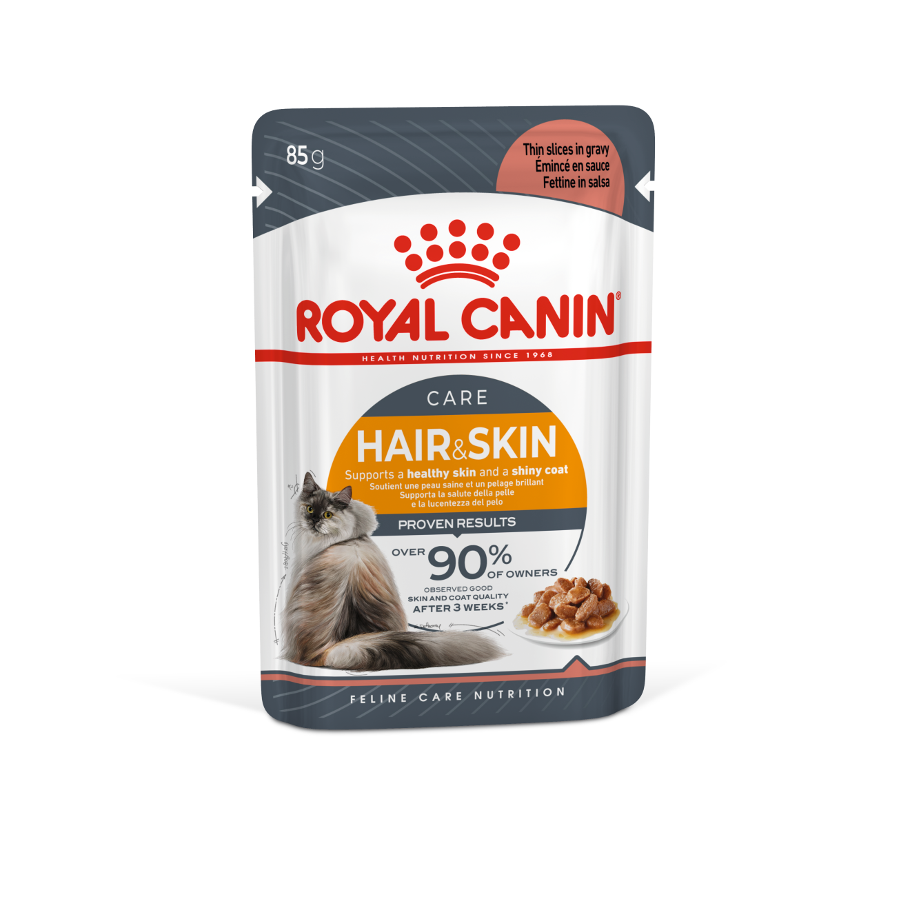Royal Canin HAIR & SKIN GRAVY 85g x 12 tk