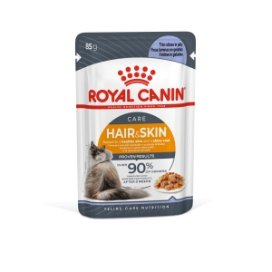 Royal Canin HAIR & SKIN JELLY 85g x 12 tk