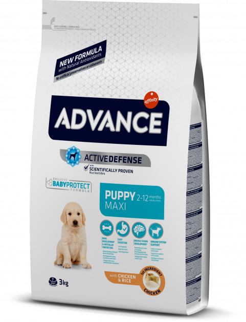 Advance Dog Maxi Puppy Chicken&Rice 3kg