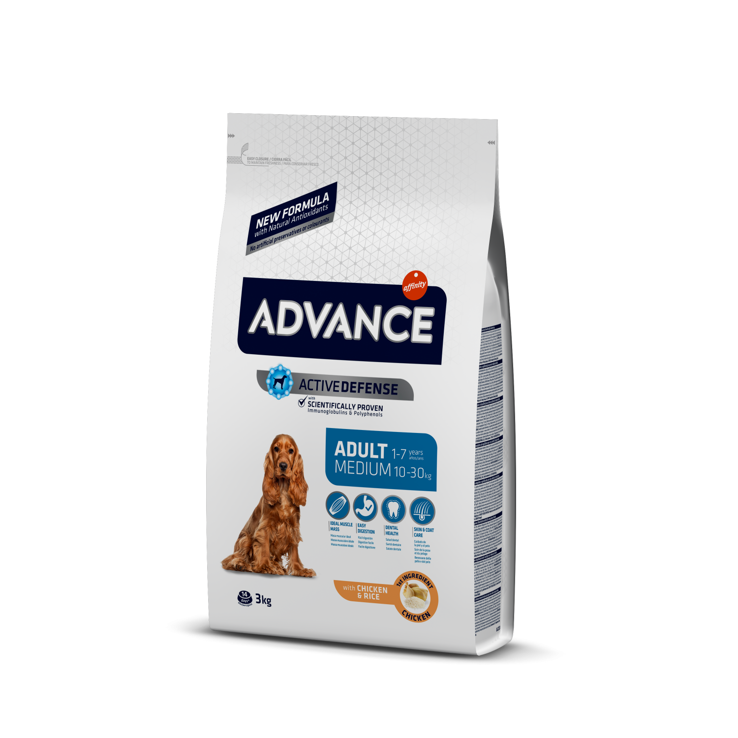 Advance Dog Medium Adult Chicken&Rice 3kg