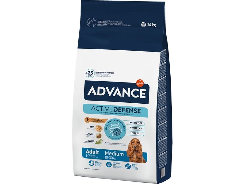 Advance Dog Medium Adult Chicken&Rice 14kg