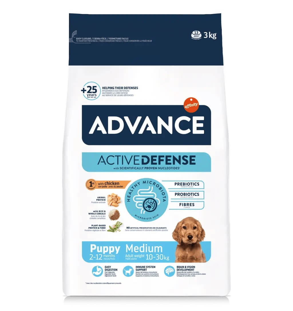 Advance Dog Medium Puppy Chicken&Rice 3kg