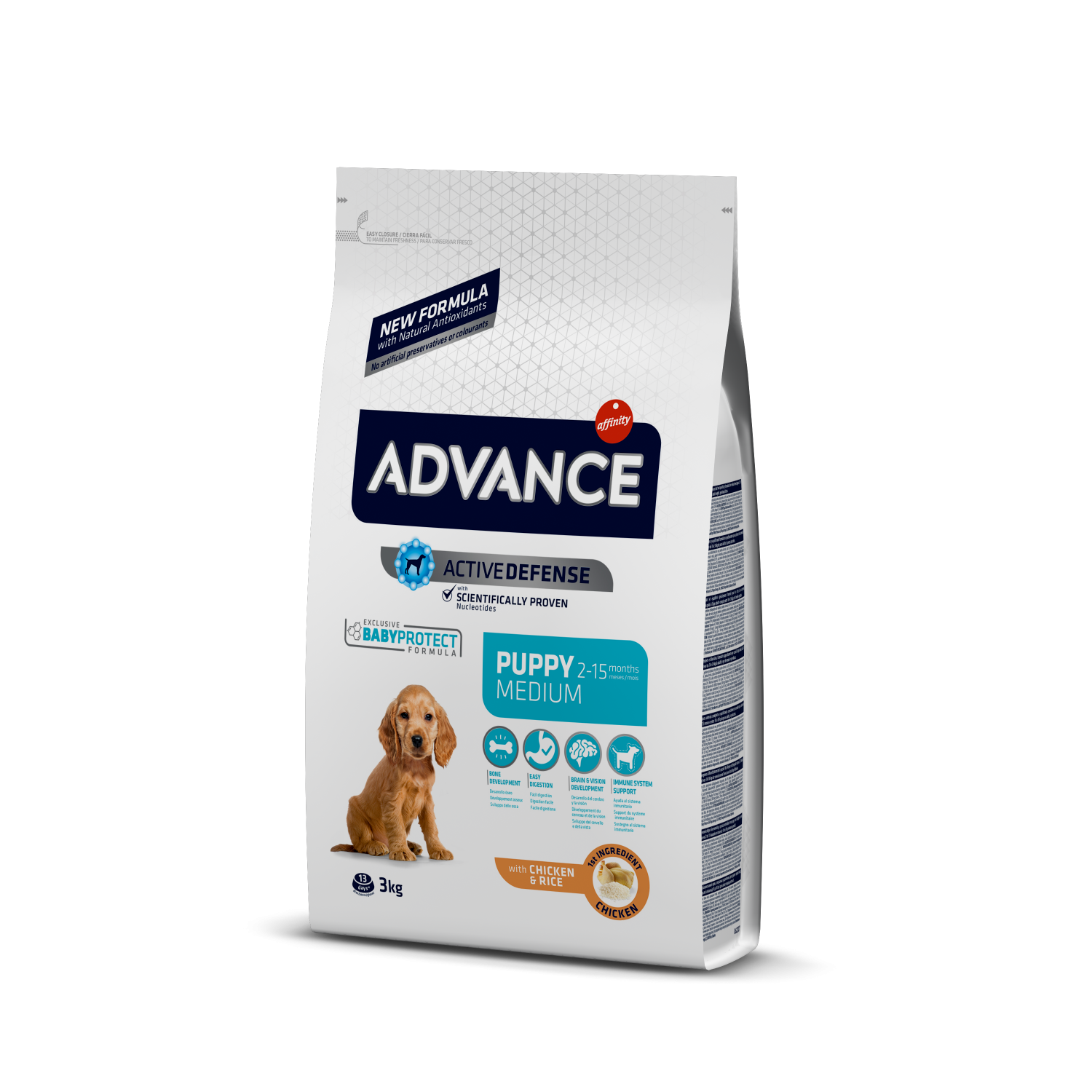 Advance Dog Medium Puppy Chicken&Rice 3kg