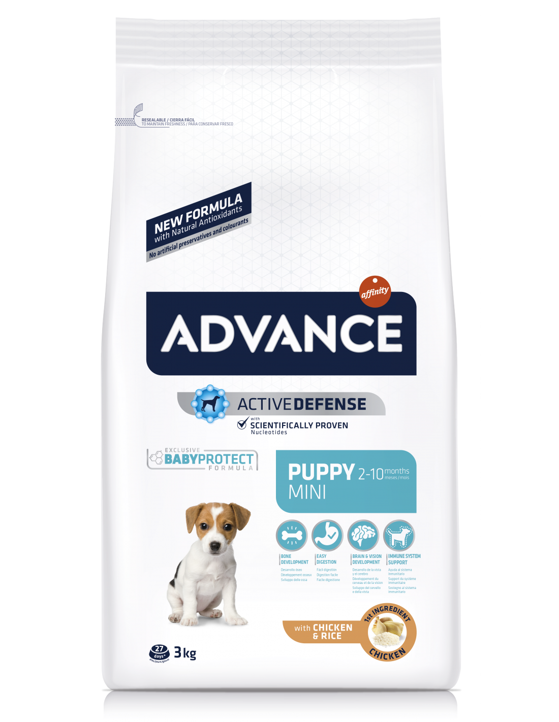 Advance Mini Puppy Protect Chicken &Rice 3kg