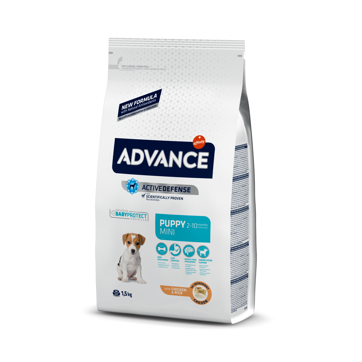 Advance Mini Puppy Protect Chicken &Rice  1,5kg