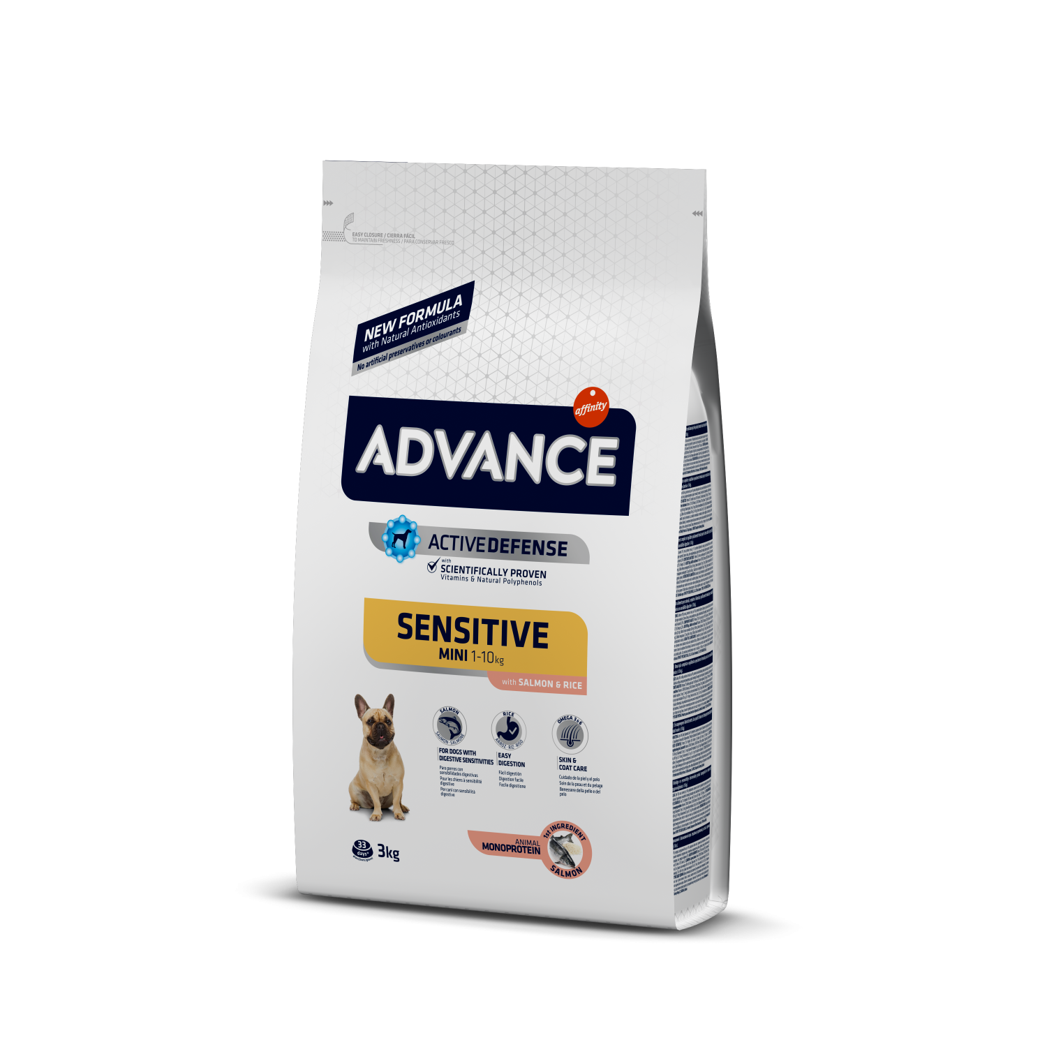 Advance Dog Mini Sensitive Salmon&Rice 3kg