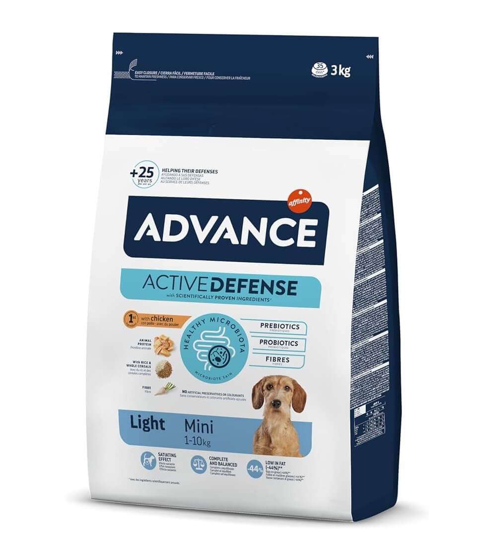 Advance Dog Adult Mini Light Chicken&Rice 3kg