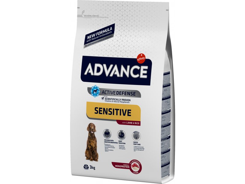 Advance Dog Sensitive Lamb&Rice 3kg