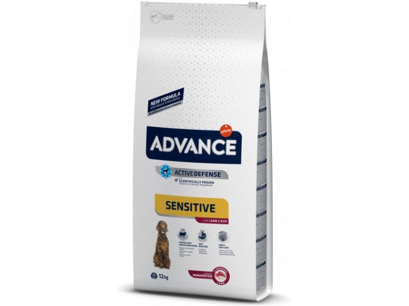 Advance Dog Sensitive Lamb&Rice 12kg