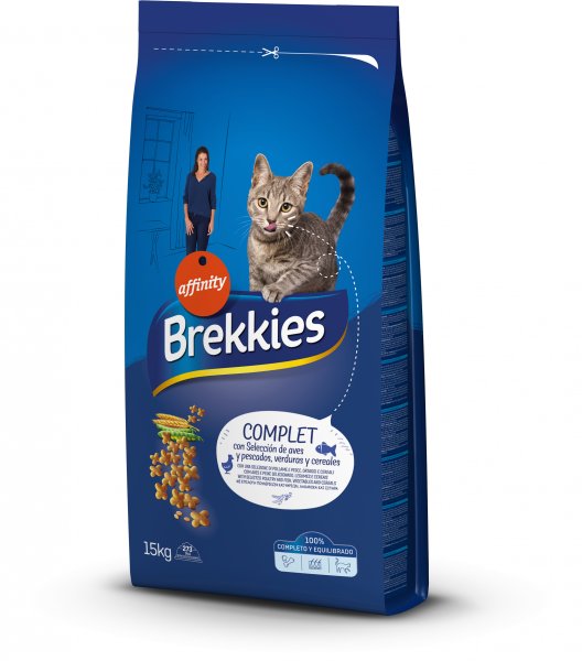 Brekkies Cat Complet Veg&Chicken 15,0kg