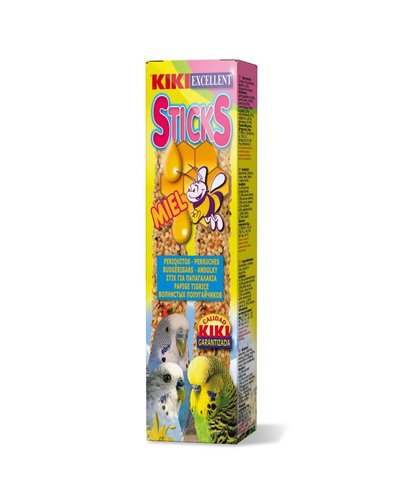 Kiki Prrots Sticks Honey  2 ps